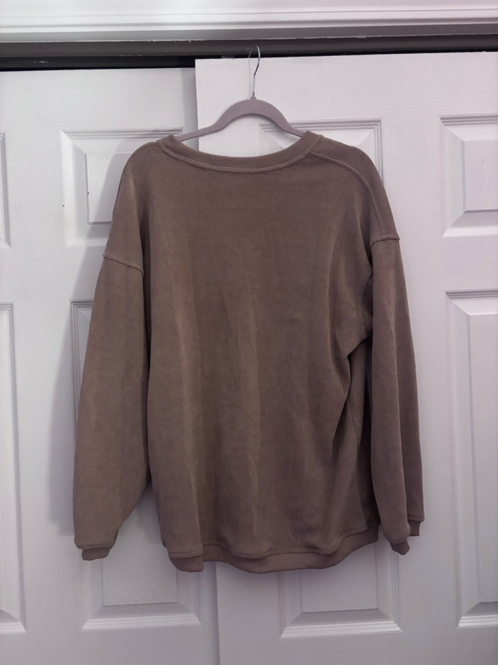 Amazon Men's Crewneck Sweater - Taupe Brown